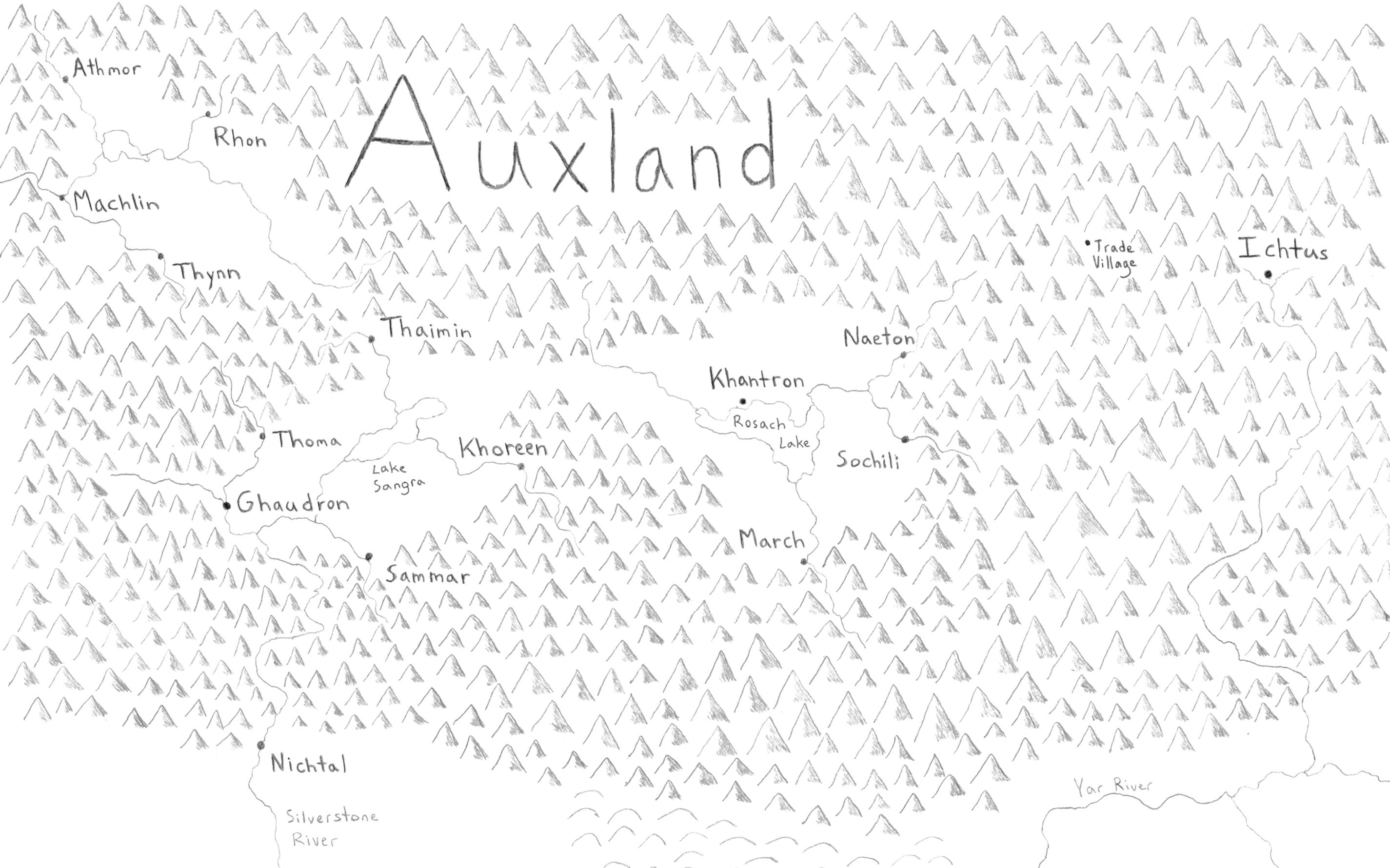 Map of Auxland